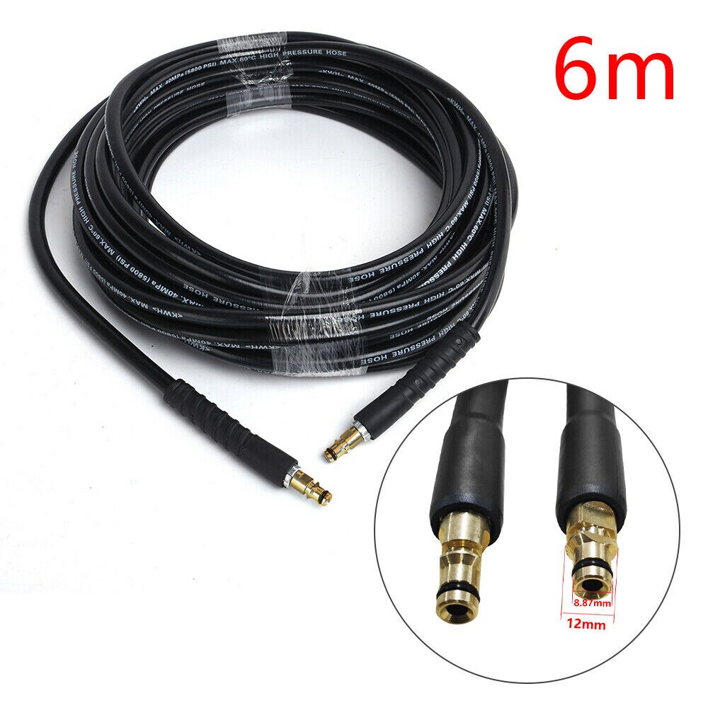 6M/8M/10M Hogedrukreiniger Water Reinigen Slang 22Mm-14Mm Poorten om 10Mm Poorten Voor Karcher K2 K3 K4 K5 K Serie: type3 6M