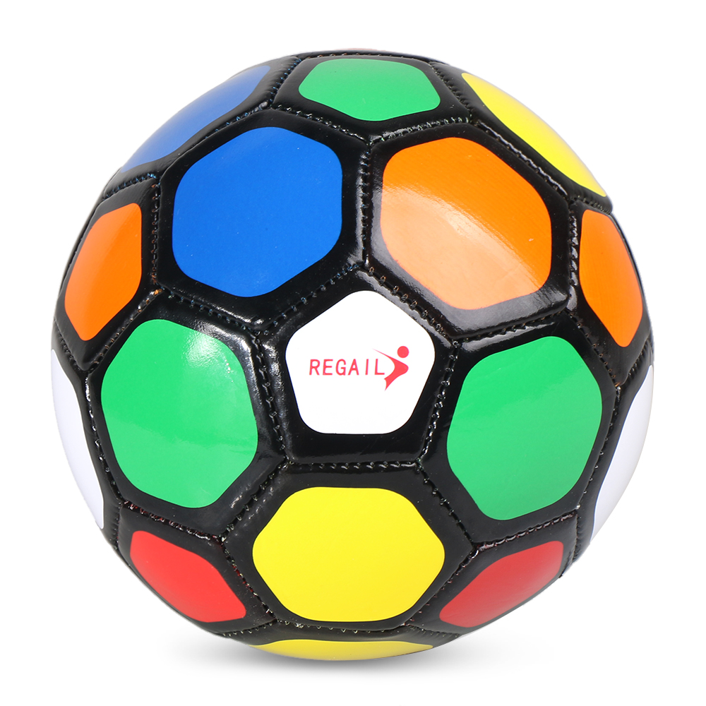 5.9 inch Maat 2 Kids Voetbal Voetbal Zacht en Licht Opblaasbare Voetbal Training Bal voor Kinderen Studenten