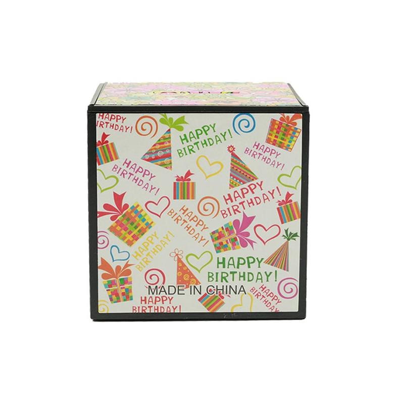 Hucha mágica creativa, Gadgets divertidos, caja de luz Flash, hucha mágica, de cumpleaños para niños