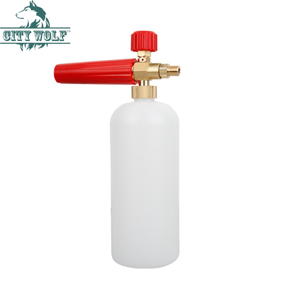 High pressure washer snow foam lance deck foam karcher K series carfloor wall cleaning accessory city wolf