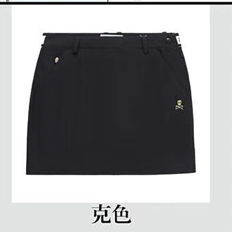 Vrouwen Golf Rok Sport Korte Voor Dames Zomer: Black / W28
