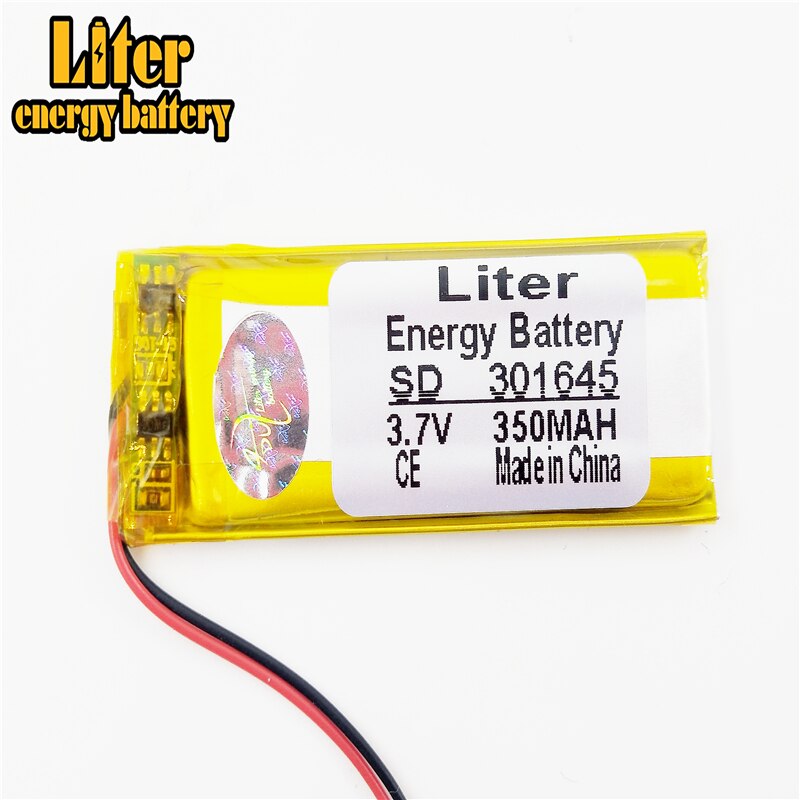 301645 3.7 V 160 Mah Lithium-polymeer Batterij Met Board Voor Mp3 Mp4 Mp5 Gps Digitale Producten