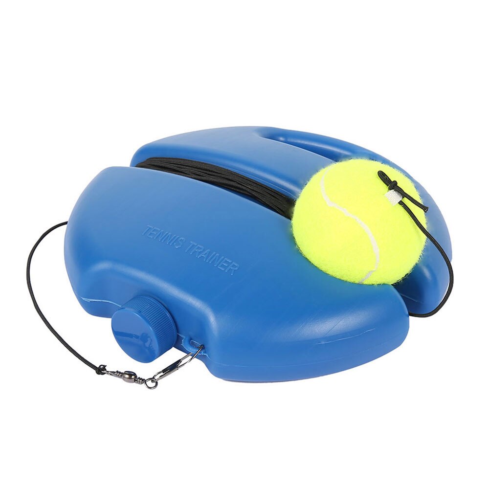 Heavy Duty Tennis Trainer Tool Self-study Rebound Ball with Tennis Trainer Baseboard Sparring Device Tennis Training Equipment: Default Title