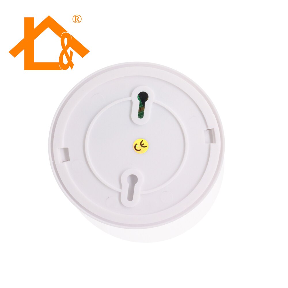 Trådløs røyk-/branndetektor røykvarsler for berøringstastaturpanel gsm hjemmesikkerhetssystem