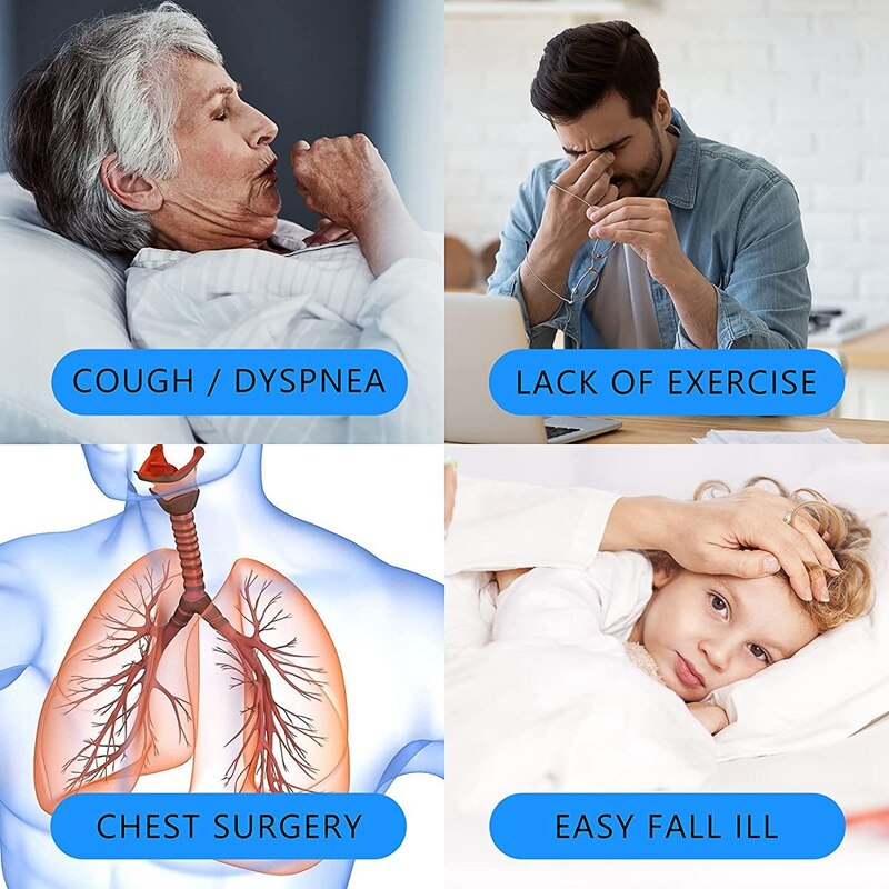 Deep Breathing Lung Exerciser Four Ball Volumetric Inspiratory Exerciser Abdominal Deep Breathing Breathing Exerciser