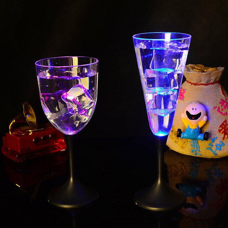 Led Knippert Automatische Cup, licht Sensor Up Wijn Beker Glas Bier Beker Whisky Shot Drinken Glazen Beker Voor Kerstmis, Partij, Bar, club