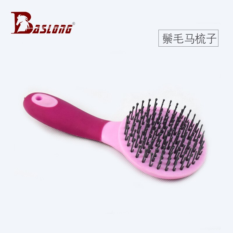Paard Massage Borstel Plastic Paard Borstel Wassen Tool