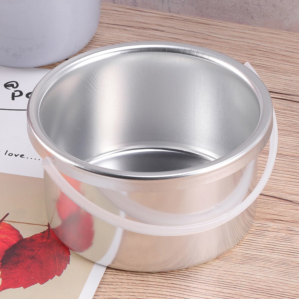 2pc Salon Pot Electric Wax Warmer Heater Pot Facial Skin Hair Removal Spa Tool Hair Removal Inner Pot Wax Depilatory Machine