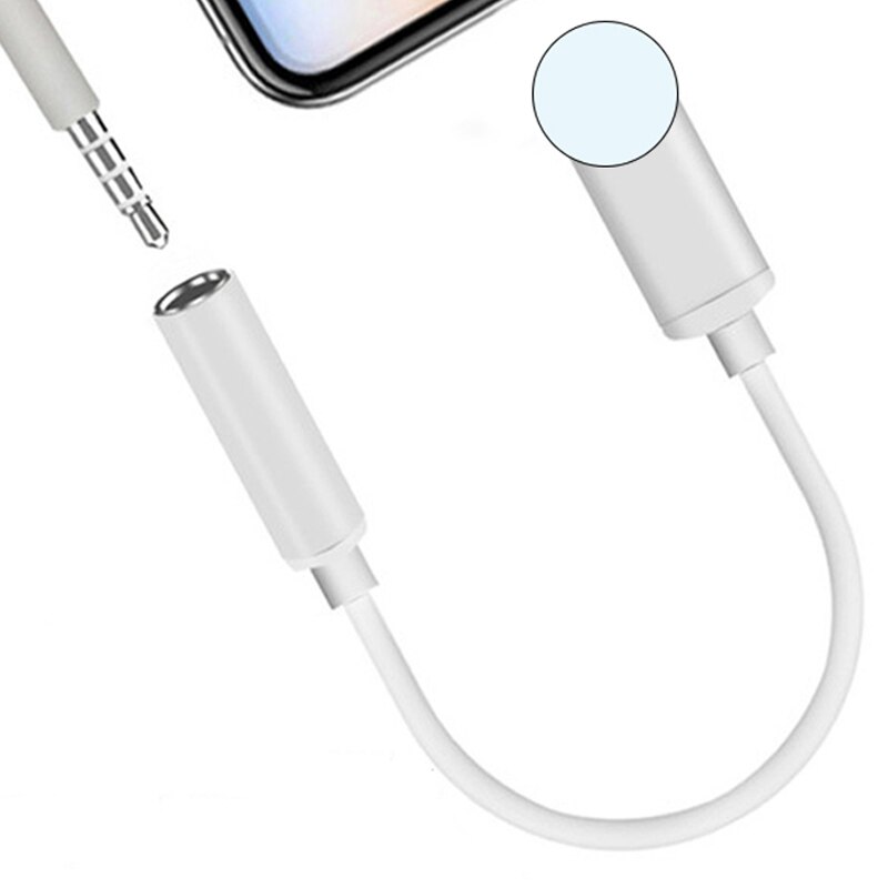 Adaptador to 3.5mm Jack AUX Cable For iPhone Adapter Headphone For i Phone SE 11 Pro Max XS XR X 7 Plus Connector Dispenser