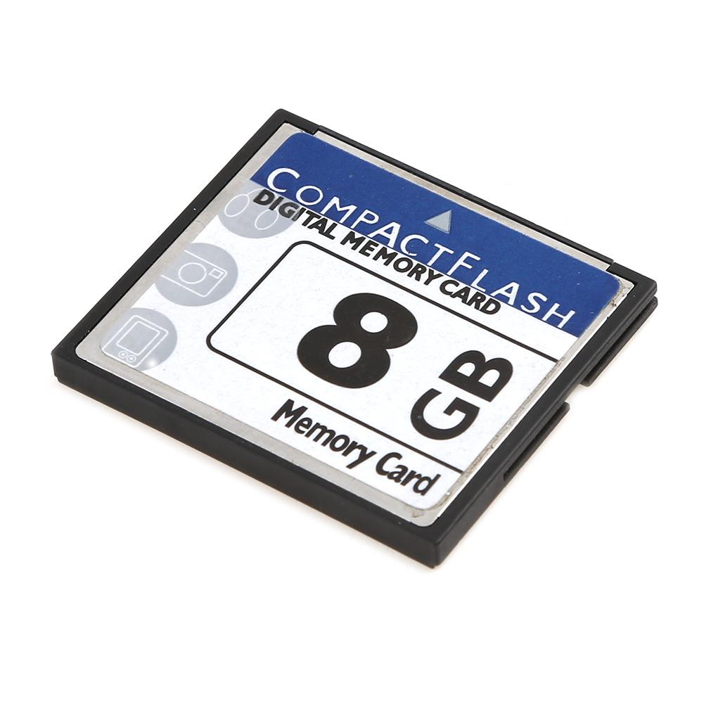 Carte mémoire CF haute vitesse 2/4/8/16/32 GB 5 mo/s carte Flash CF compacte pour appareil photo numérique ordinateur portable Machine publicitaire: 8 GO