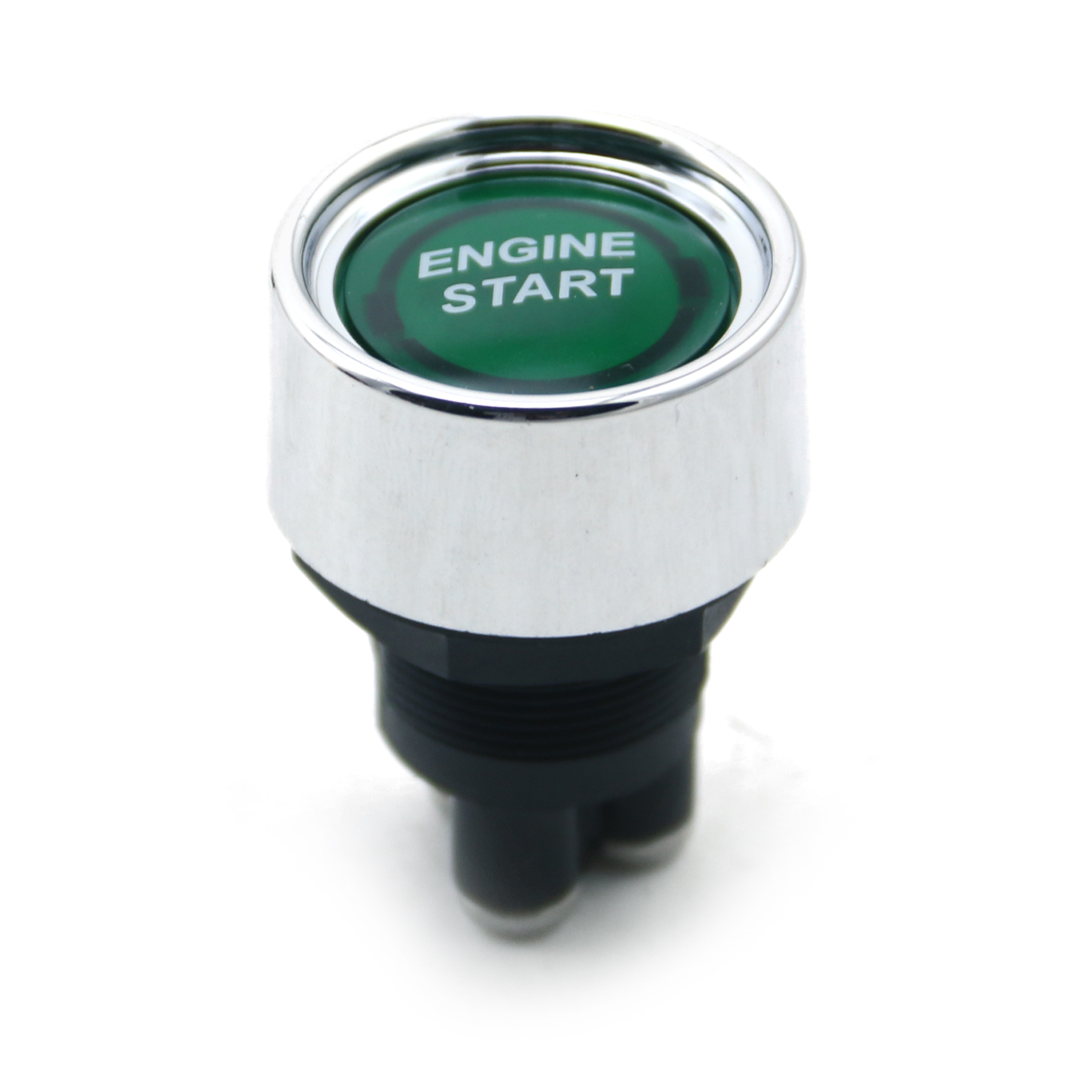 12v Car Engine Start Push Button Keyless Start Button Ignition Starter Car Engine Start Button Auto Accessories: green