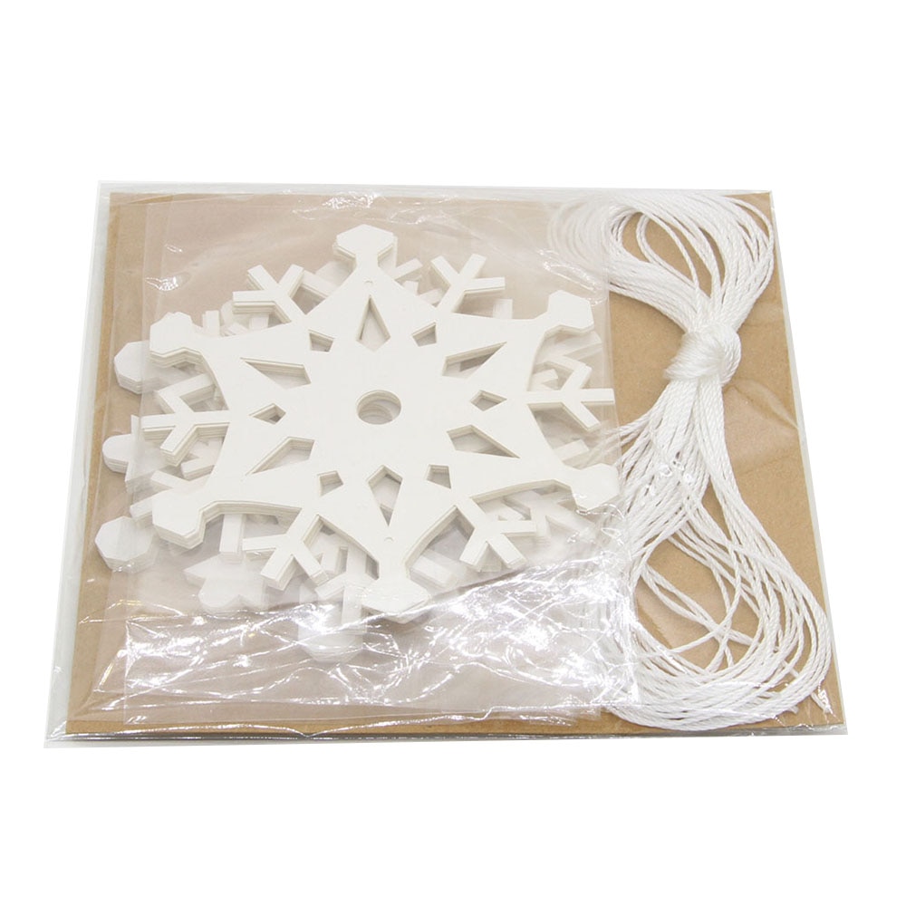 Kerst Vlok Sneeuw String 3D Parel Papier Sneeuwvlok Kunstmatige Sneeuw String Kerstboomversiering Party Winter Decoratie