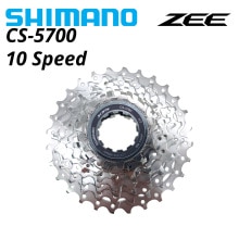 Shimano zee 105 cs 5700 hyperglide kassette sprocke cs -5700 frihjul mountainbike mtb 10 speed 11-28t cykel del 10s 10v