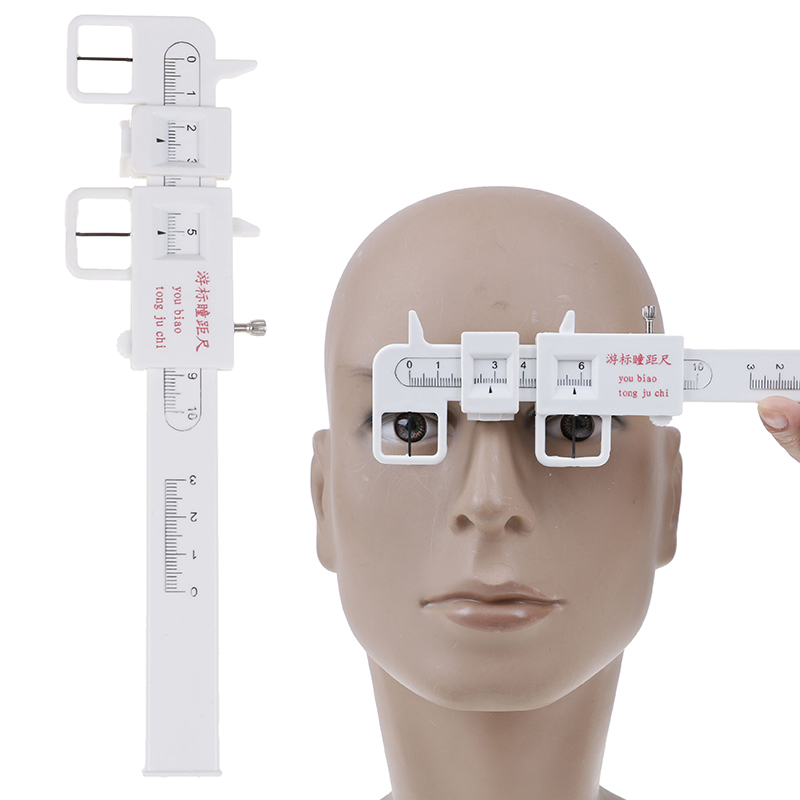 Håndtag øje okkludering optometri pd lineal pupil afstand måleværktøj øje oftalmisk værktøj til hospital øjenpleje værktøjer