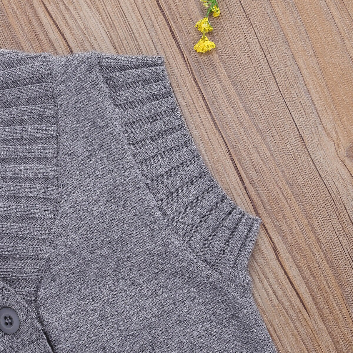 Kids Vest Winter Autumn Cotton Warm Sleeveless Jacket Button Children Vest Girls Knitted V-neck Toddler Boy Coat Waistcoat