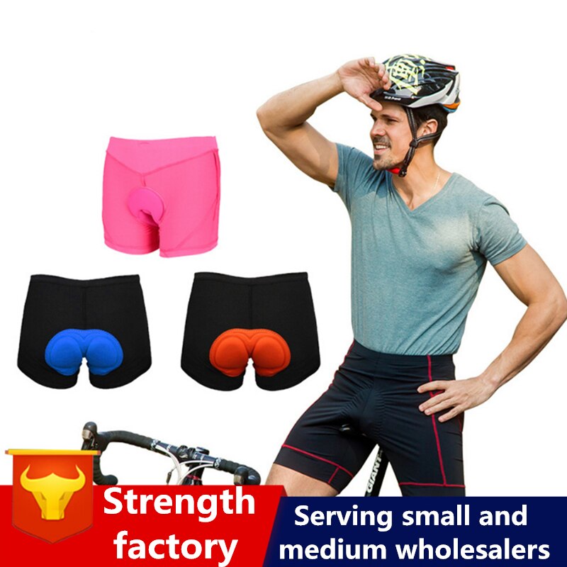 Cycling underwear, shock absorption, breathable,moisture wicking, running bike,quick-drying silicone sponge shorts