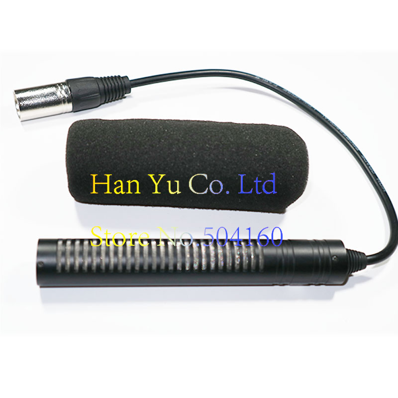 Microphone for Panasonic AG-HPX255 AG-DVX200 AK-HC3800 AK-HC3500A as AJ-MC700P for Sony HVR-A1U HVR-A1N HVR-V1U as ECM-NV1