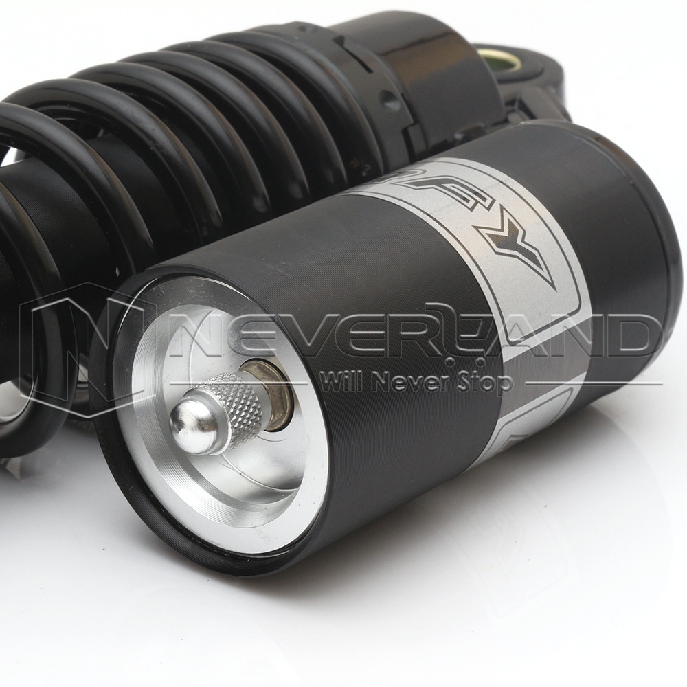 Amortiguador para moto, suspensión trasera, ATV, Quad Scooter, Motor de bicicleta tierra D30, negro, 280mm, 320mm, 360mm, 380mm, 440mm