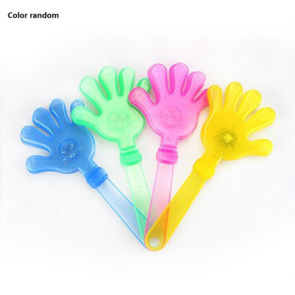 Luminous Hand Clapping Party Fluorescent Clapping Hands Luminous Toy Cheering Props Colourful Luminous Hands Palms Party Toys