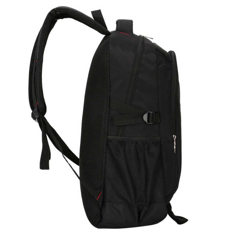 Waterdichte Nylon Schooltassen Voor Tiener Jongens Meisjes Rugzak Mannen Grote Capaciteit Hoge Student Schooltas Vrouwen Bookbags Tiener Zwart