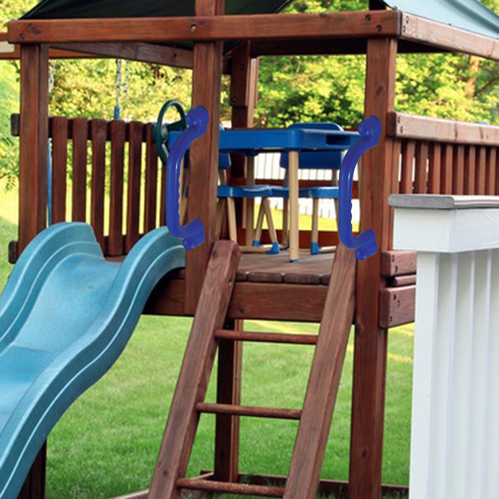 2 pezzi di accessori per parchi giochi multiuso per la casa sull'albero del cortile Swingset