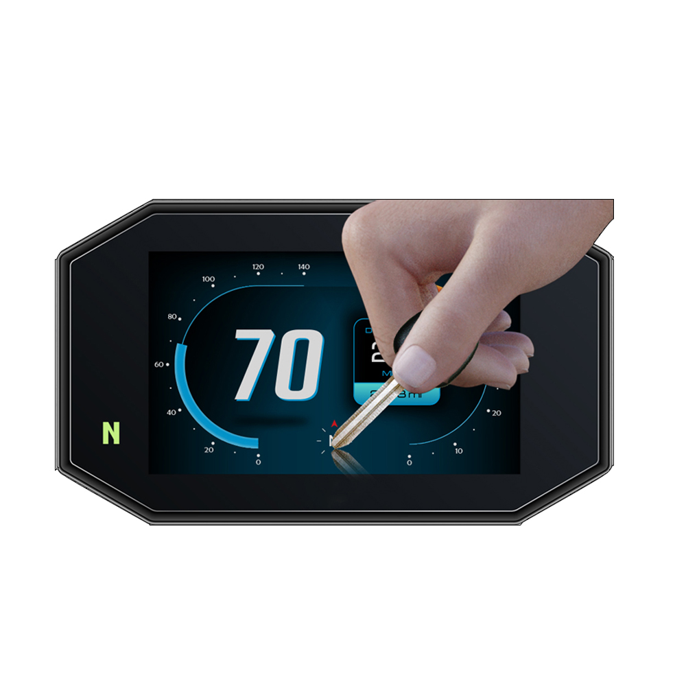 Fit Voor Forza 125 350 750 2025-Motorfiets Anti-kras Scherm Dashboard Protector Instrument TFT LCD Beschermende Film