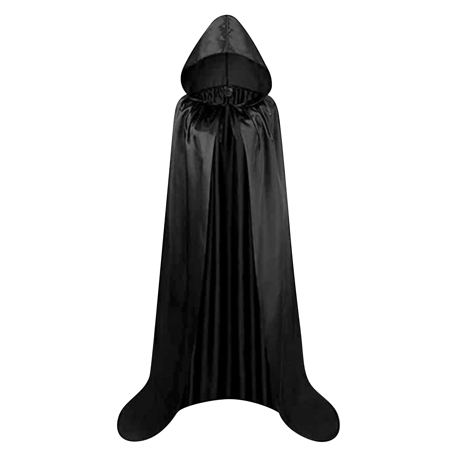Halloween Death Stand-Up Tie Cape, Moda Clássica, Festa à Máscara, Fantasias Cosplay, Adereços Acessórios: 18 milhões / Preto