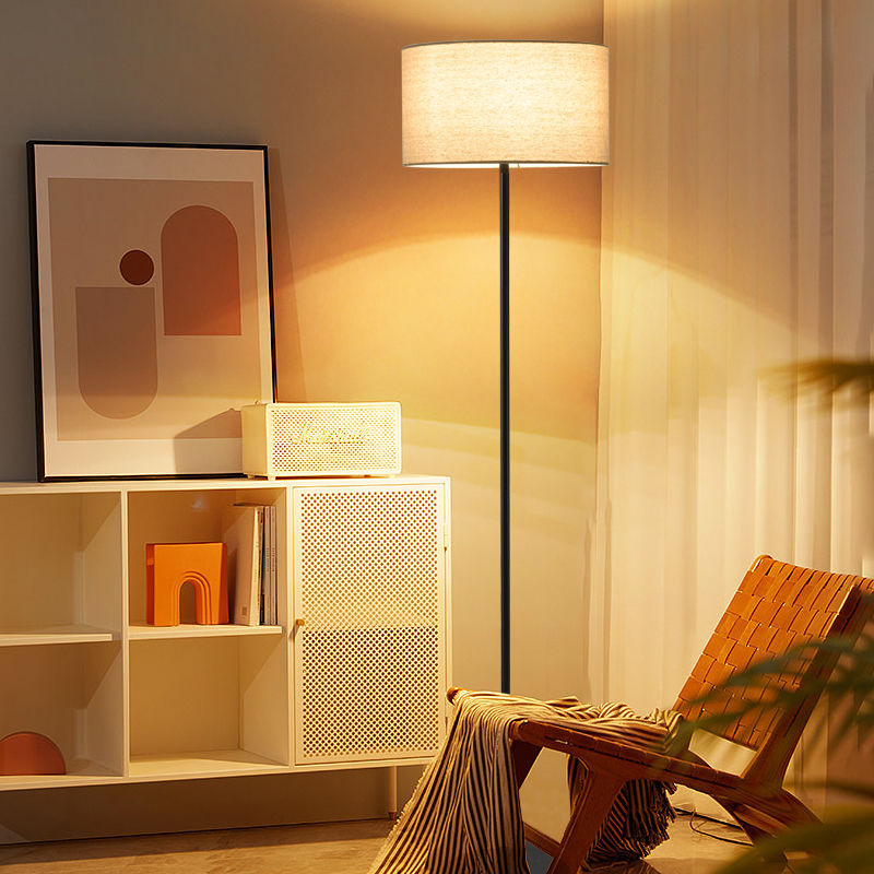 Nordic Minimalistische Vloerlamp Luxe Hotel Woonkamer Slaapkamer Staande Lichte Sfeer Studie Nachtkastje Vloerlampen