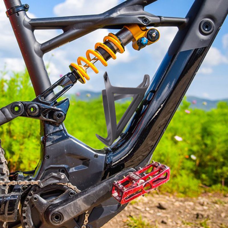 Botellero de plástico para bicicleta de montaña o de carretera, soporte para botella, soporte para taza de agua, equipo de ciclismo