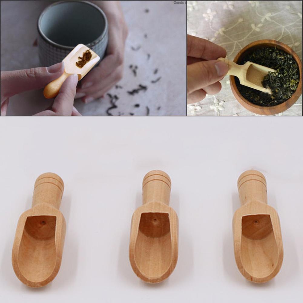 Nova colher de chá de bambu natural molho de mel açúcar colheres de madeira colher de café utensílio de chá cozinha acessórios utensílios de mesa ferramentas