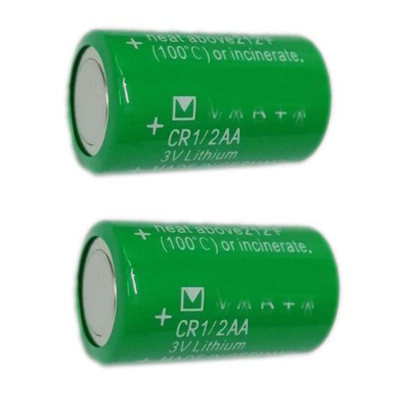 Lot 2 Stuks Originele Brand Cr 1/2AA 3V CR14250 Cr 3V 1/2 Aa Plc Lithium batterij Voor Varta CR1/2AA Batterij