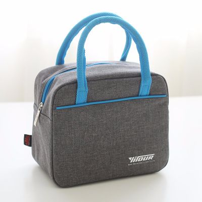 Oxford tissu alimentaire sacs thermiques Thermo sac à déjeuner pour enfants femmes ou hommes grande capacité isolé en plein air pique-nique boîte fourre-tout: 5