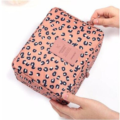 Multifunction Travel Cosmetic Bag Neceser Women Makeup Bags Toiletries Organizer Waterproof Storage Make Up Wash Hanging Cases: C06