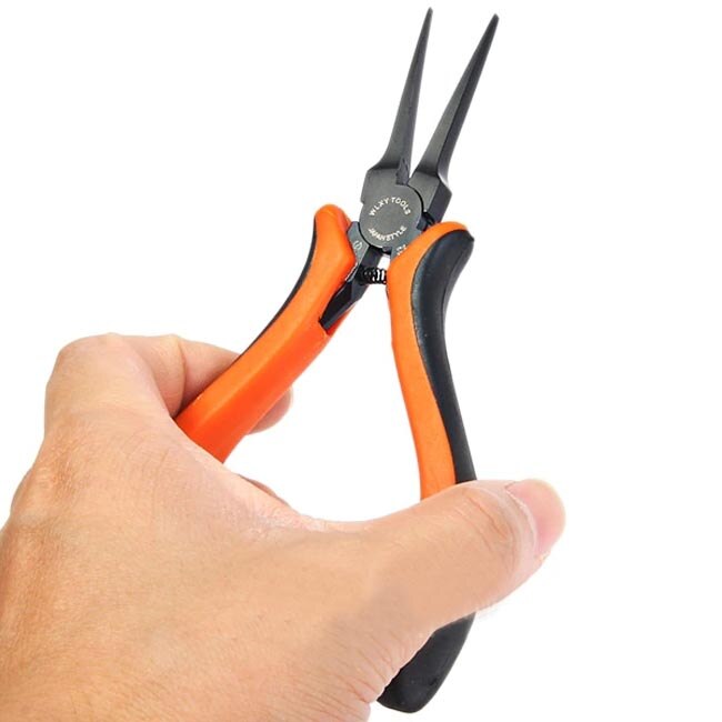 4.5 inch Thin Flat Nose Pliers Clamp Multifunctional Plier Tool Electrical Hand Tool Jewelry Handcraft Making Tool