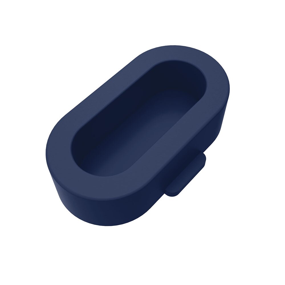 Plugue anti-poeira de borracha para relógio inteligente, plugue de borracha para garmin fenix 5/fenix 5x/fenix embutido: Midnight Blue / 10 Pcs