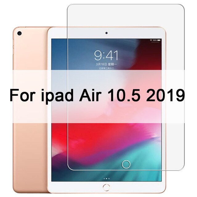 6D borde curvado Protector de pantalla para iPad Pro , 10,5 vidrio templado para iPad 10,2, , , , 9,7 1 2 3 4 5: iPadPro10.5(Air2019)