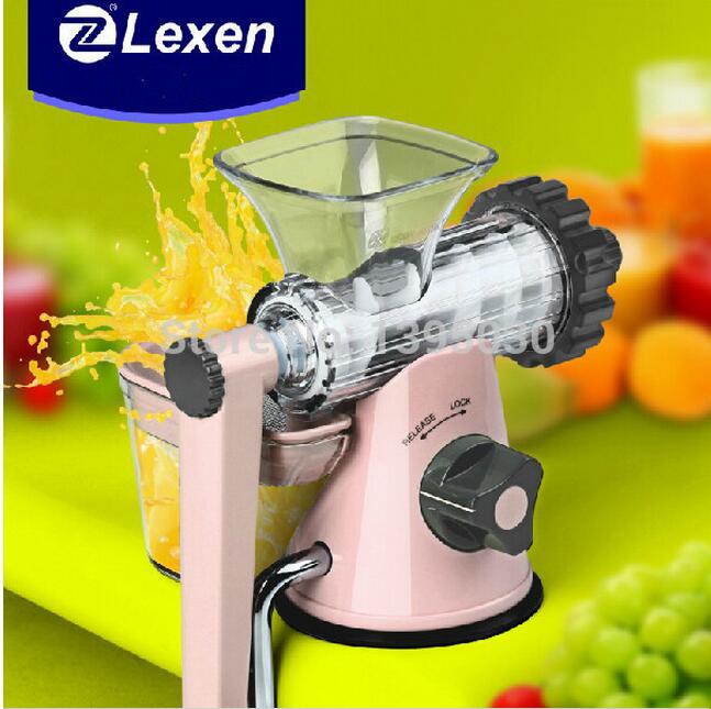 Latest Manual Lexen Wheatgrass juicer/Healthy Fruit Juicer machine 1 set