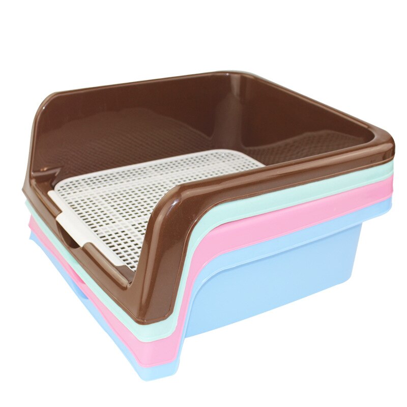 Draagbare Hond Wc, Honden Indoor Training Honden-Wc Dubbele Mobiele Plastic Te Schoon Teddy Dierbenodigdheden