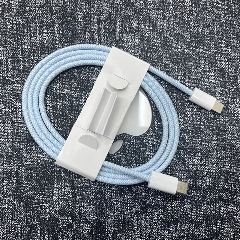 20w- pd-usb-c-kabel für iphone 13 Profi max, schnelllade-usb-c-kabel für iphone 12 Mini Profi max, daten-usb-typ-c-kabel: Blau / 0.25m