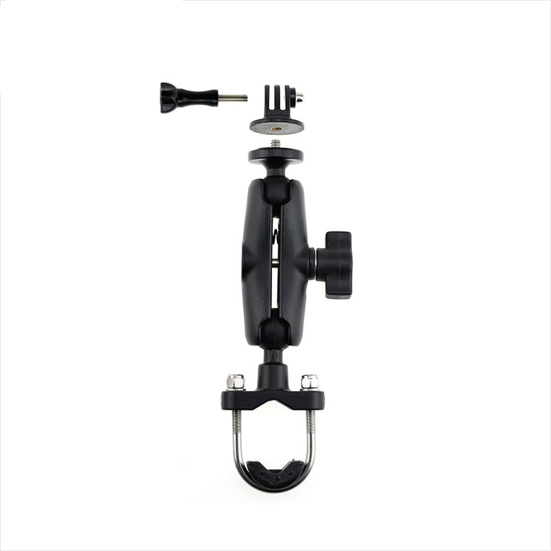 För gopro tillbehör motorcykel fäste fäste backspegel supporter cykel styre ride för gopro hero sjcam xiaomi yi dji