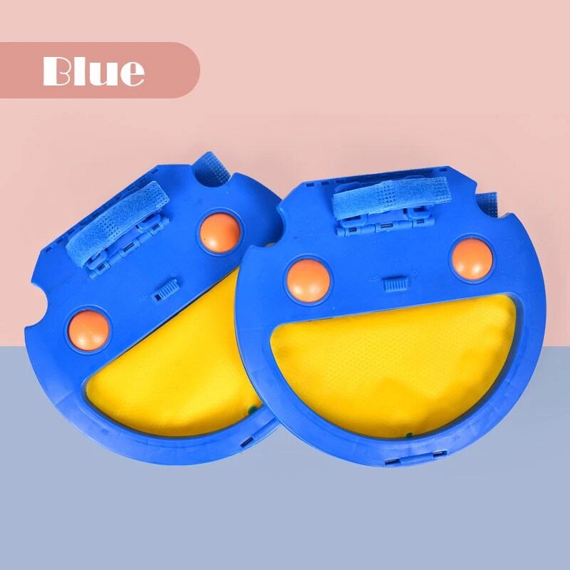 Table Tennis Toss Catch Ball Game Set Catch Ball Game Set Throw And Catch Parent-Child Interactive Outdoor Toys: Blue