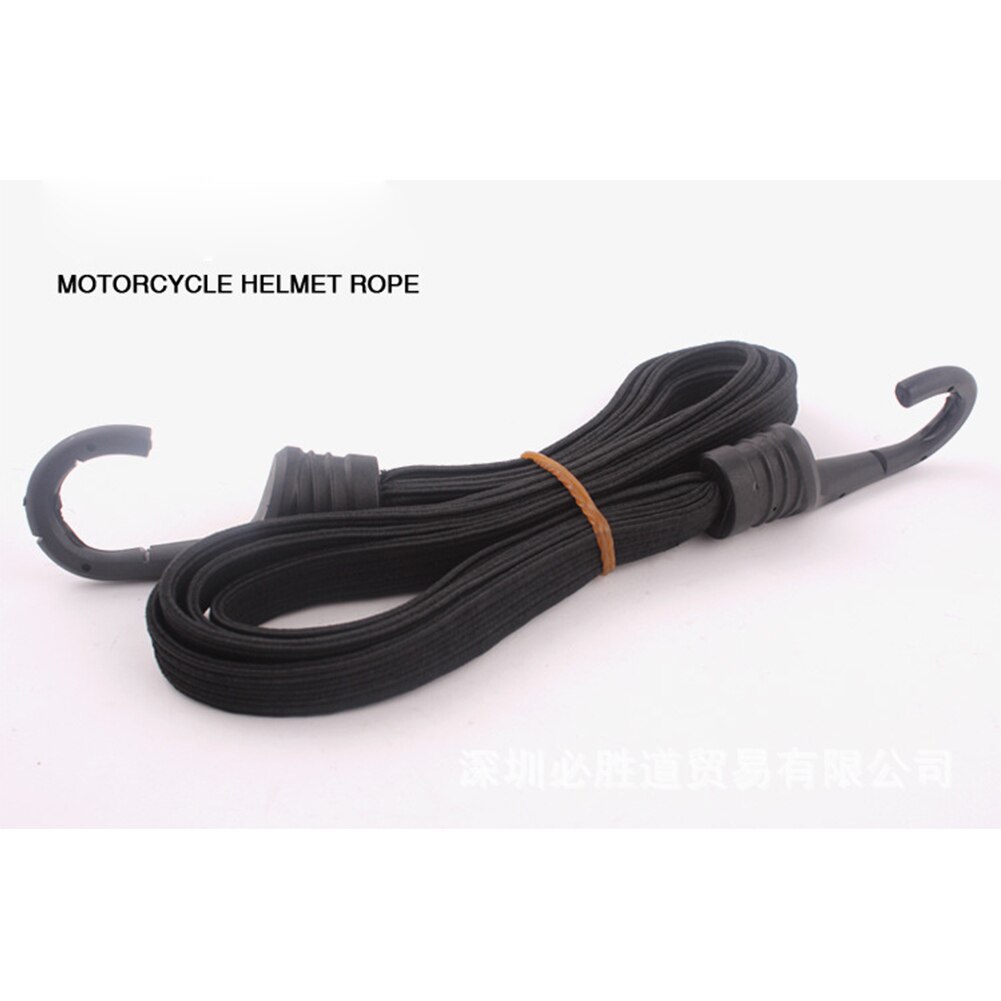 Motorcycle Helmet Luggage Rope Strength Retractable Elastic Strap Net Cable Belt