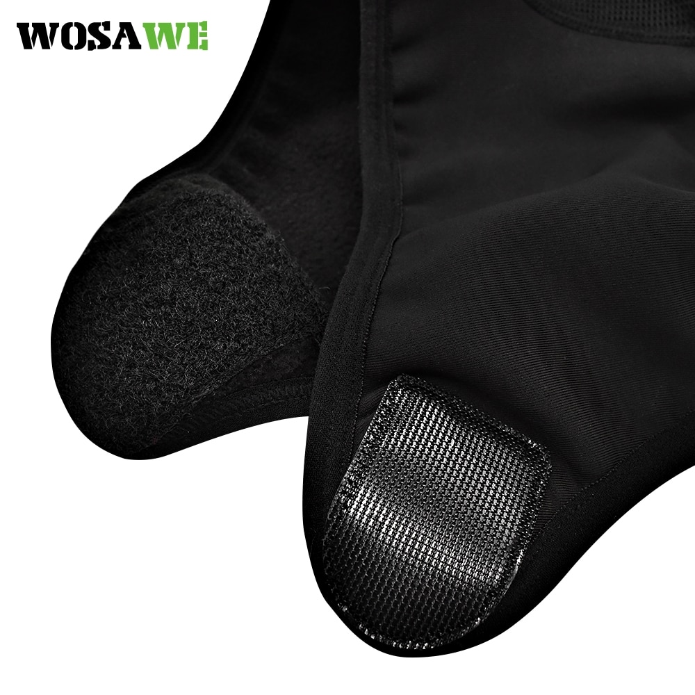 WOSAWE Winter Cycling Mask Winter Fleece Windproof Cold-proof Warm Half Face Mask Breathable Hiking Skiing Bike Sports Mask
