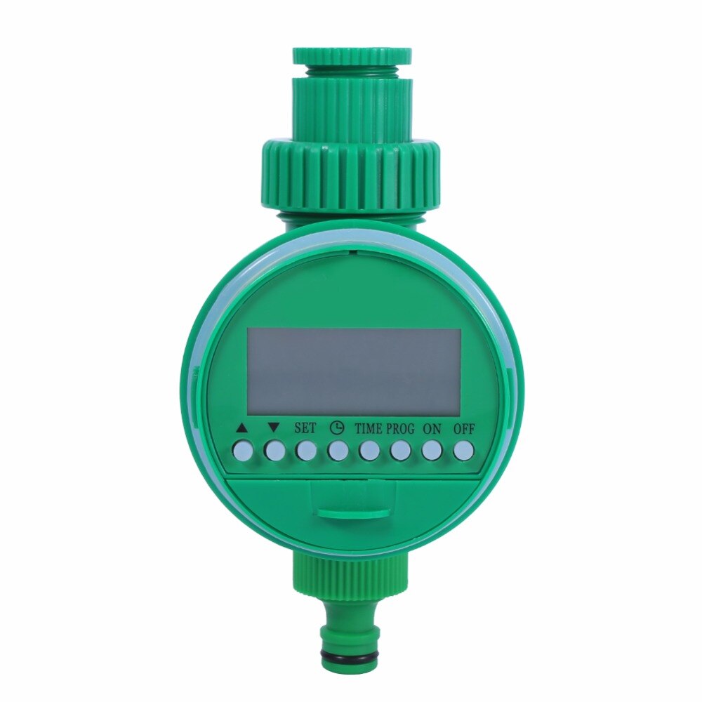 Vatten timer vattentät automatisk bevattning timer elektronisk trädgårdsbevattning timer ventil sprinkler