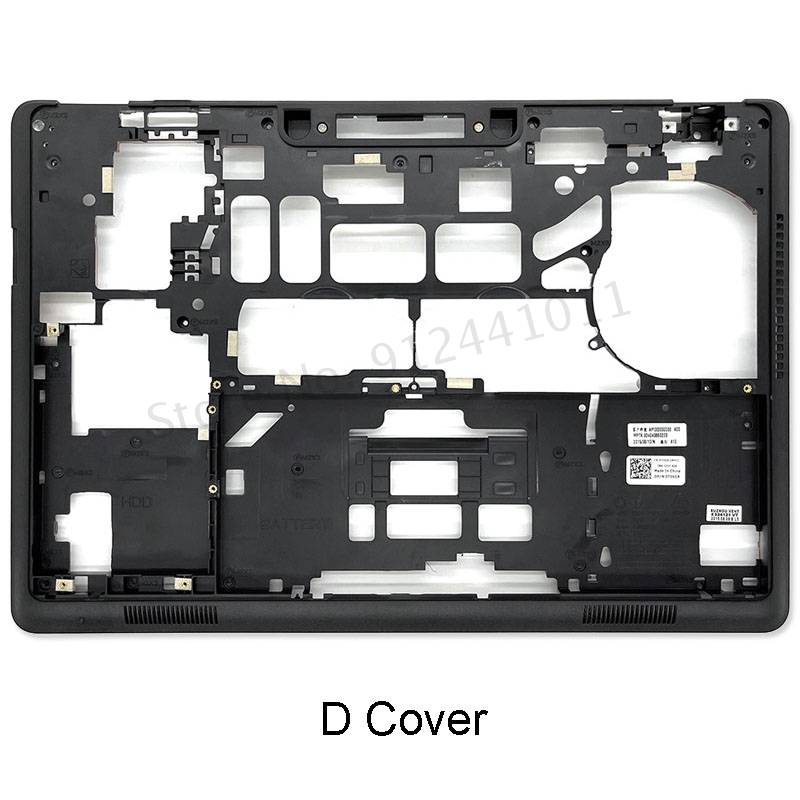 LCD Back Cover For Dell Latitude E5450 5450 Front Bezel Hinges Palmrest Bottom Base Case Door Cover 0JX8MW A144N1 0T56G8