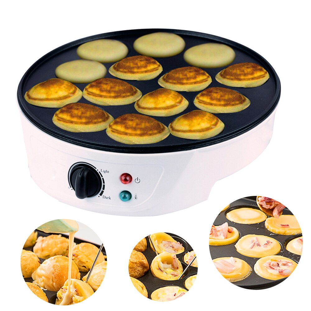 Electric Crepe Maker, 8 Inch Non-Stick Wireless Crepe Maker Automatic Temperature Control Easy to Clean Long Handle Portable Crepe Maker (EU Plug 220V