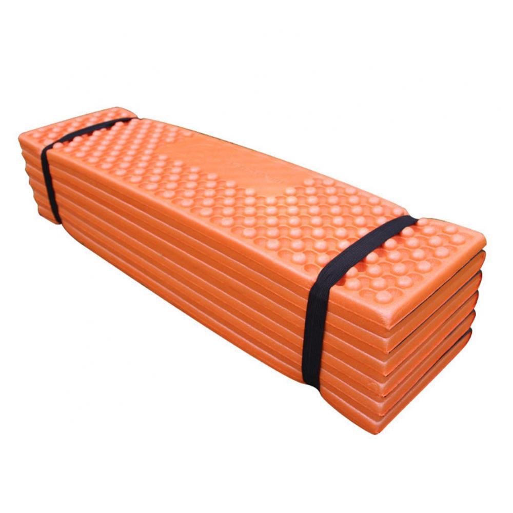 Travel Camping Mattress Waterproof Outdoors Backpacking Sleeping BBQ Pad Mat: Orange