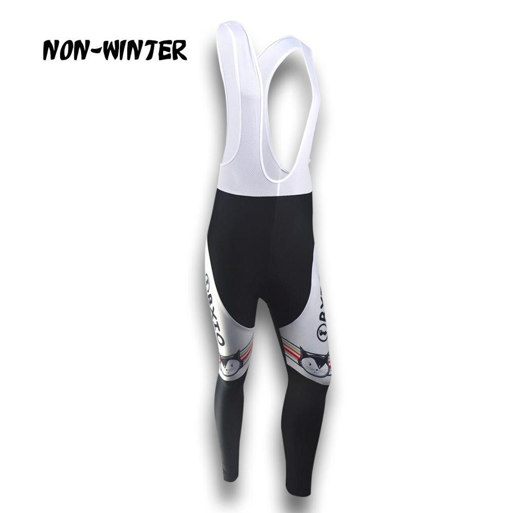 Bxio sykkelbukse pro lange sykkelbukser høst/vinter pustende sykkel sportsklær pantalones de ciclsmo bx -079- p: Nonwintre type / Xl