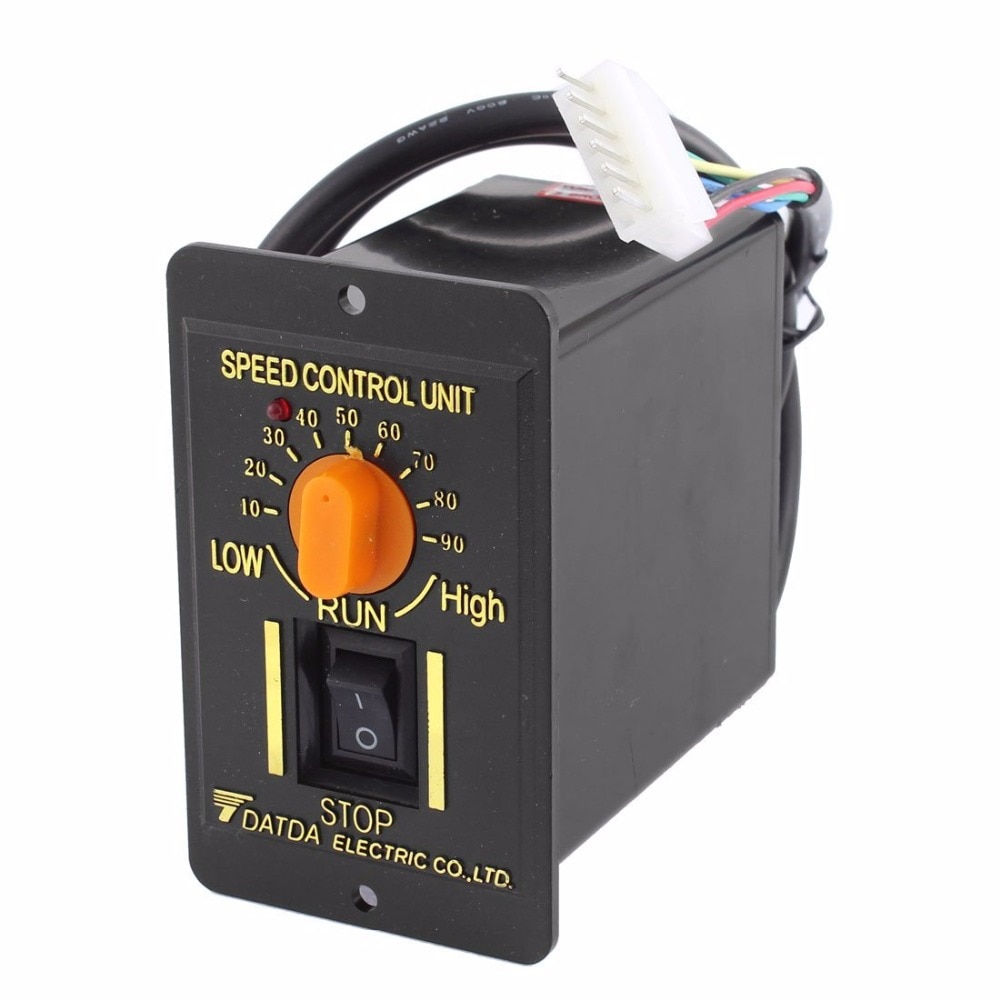 US52-200W 220V 50Hz 200W 40W 60W 120W 90W 180W 1 Phase CW/CCW 10-90RPM Adjustable AC Motor Speed Controller Unit