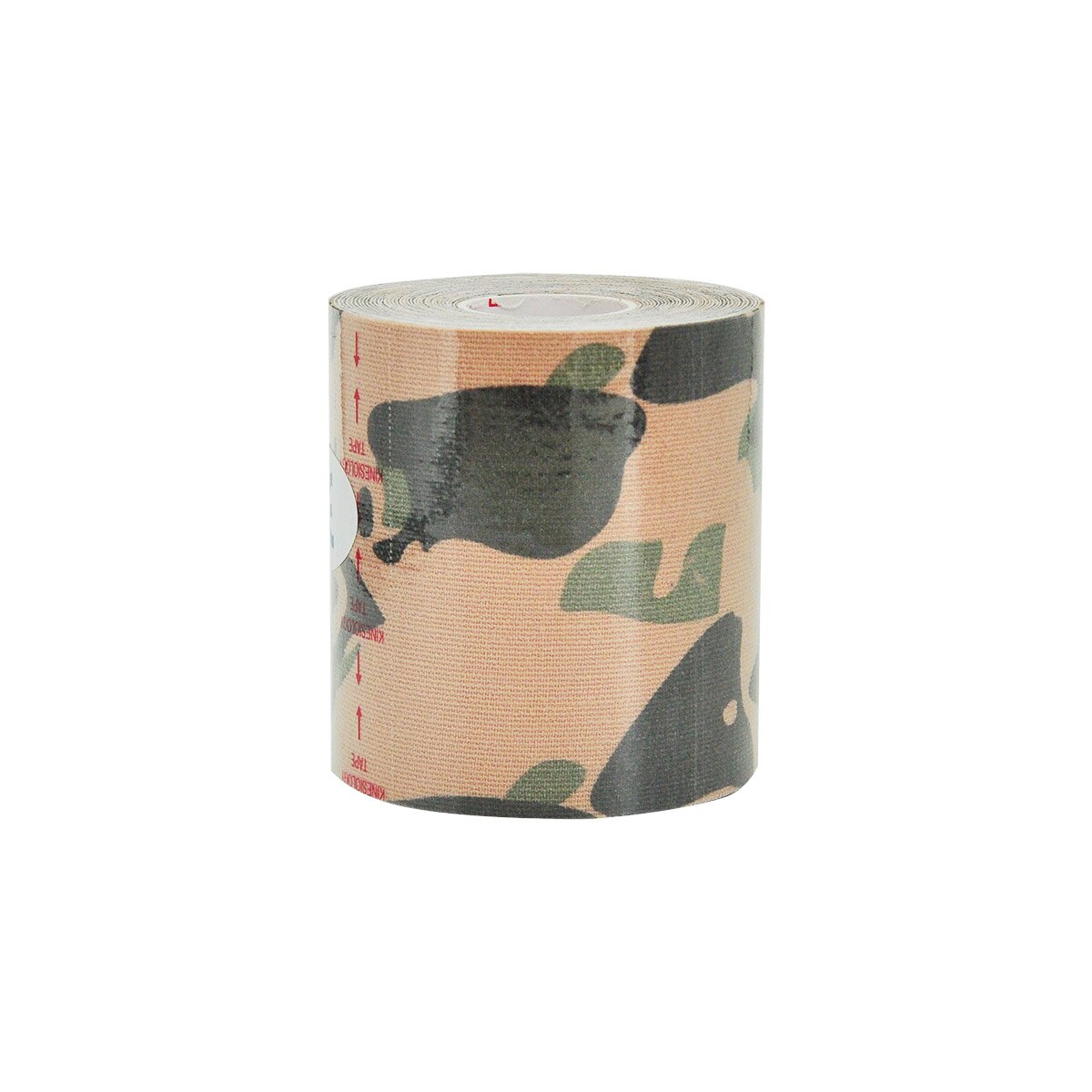 Vendaje muscular de camuflaje verde, cinta adhesiva elástica de algodón para lesiones, alivio del dolor muscular de rodilla, 1/6/10 piezas